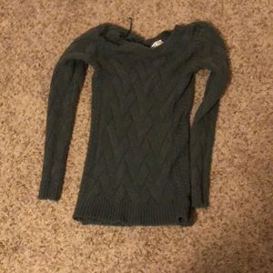 Green sweater